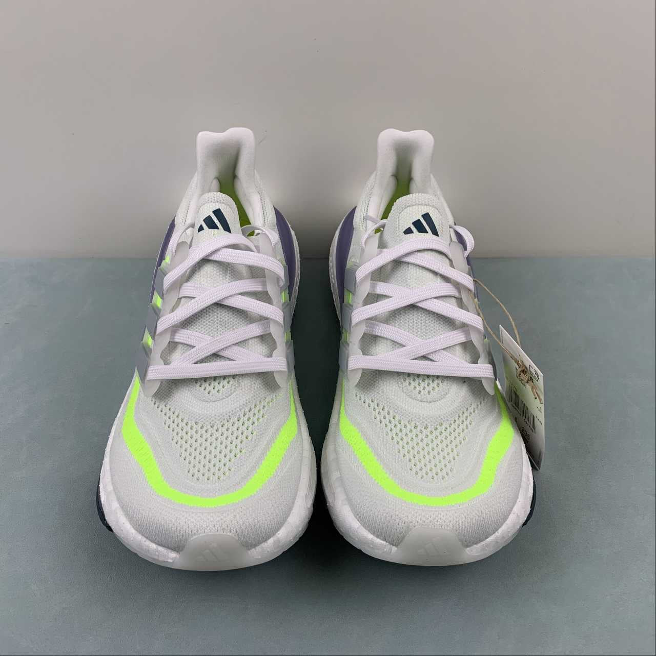 Adidas Ultraboost Light 23 - Cinza/Verde