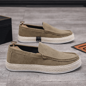 Mocassim Masculino de Couro Vórtex Nantes