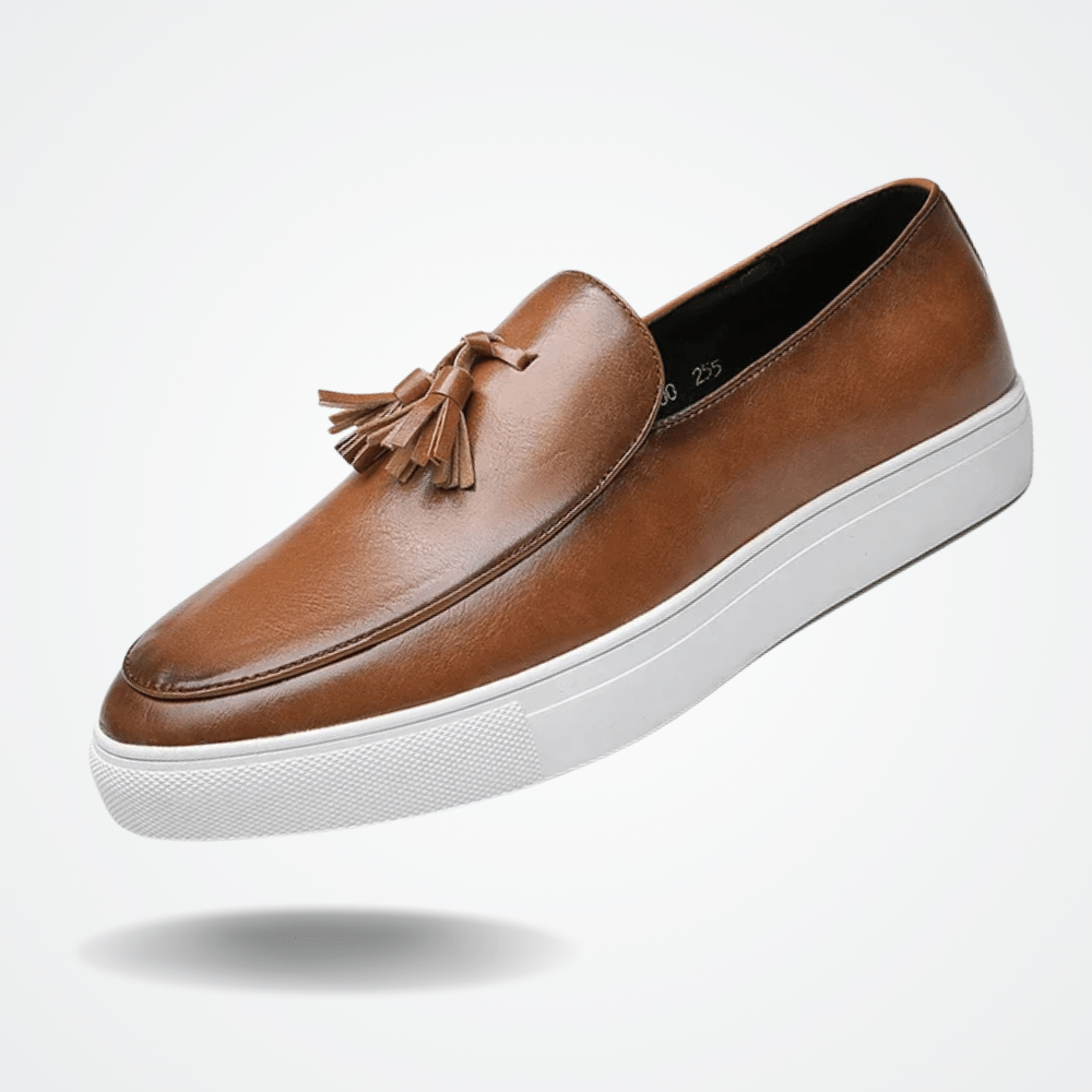 Mocassim Masculino de Couro Vórtex Toulouse