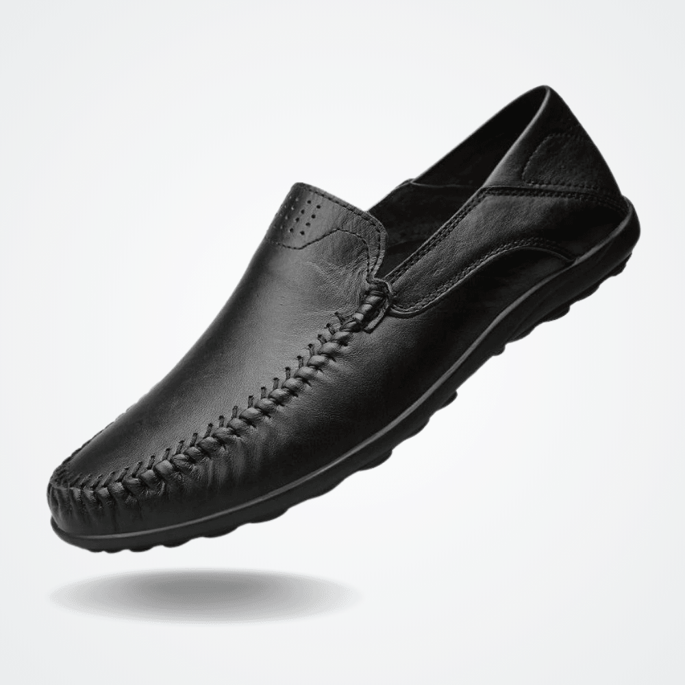 Mocassim Masculino de Couro Vórtex Florença