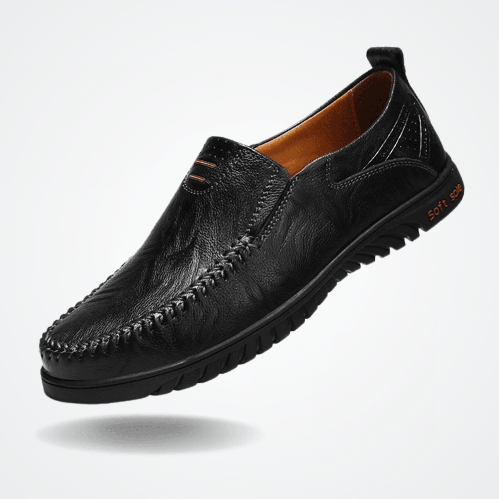 Mocassim Masculino de Couro Vórtex Pisa