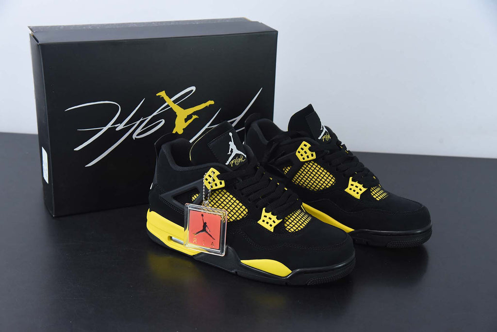 Nike Air Jordan 4 Retro "Yellow Thunder"