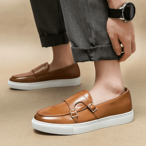 Mocassim Masculino de Couro Vórtex Rennes