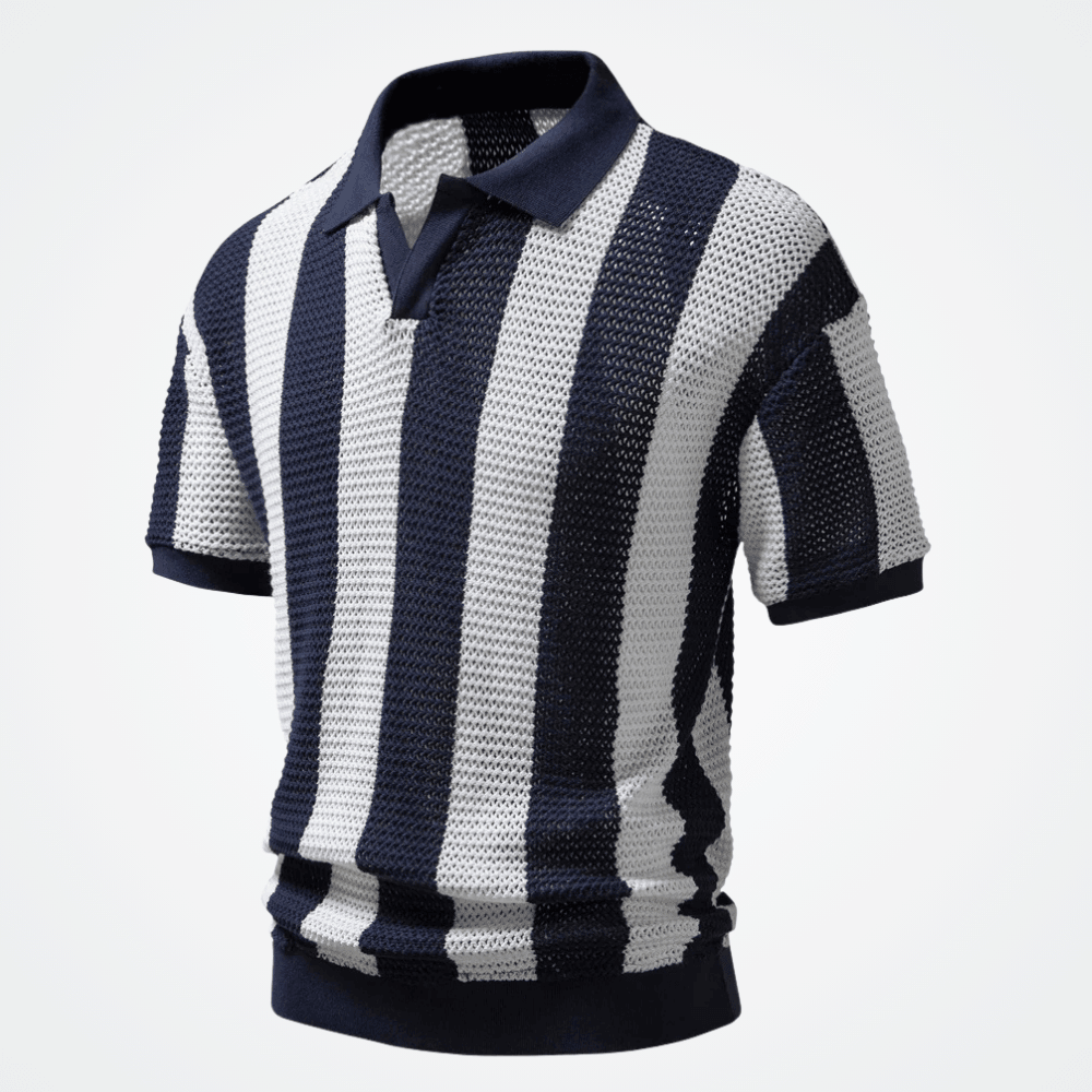 Camisa Polo Tricotada Vórtex Atlas