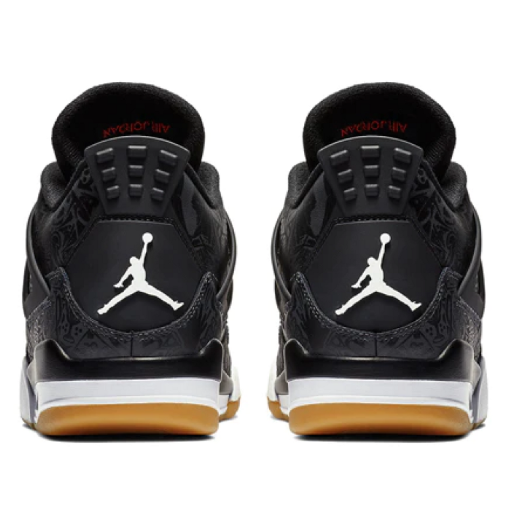 Nike Air Jordan 4 Retro "Laser Black Gum"