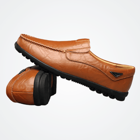 Mocassim Masculino de Couro Vórtex Leather