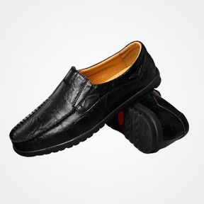 Mocassim Masculino de Couro Vórtex Leather