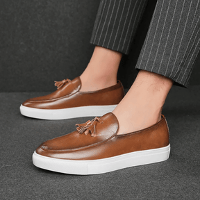 Mocassim Masculino de Couro Vórtex Toulouse