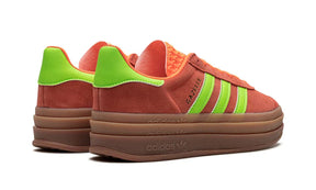 Tênis Adidas Gazelle Bold Solar Orange Solar Green