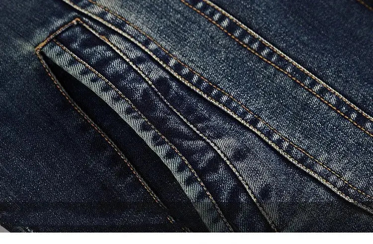 Jaqueta Jeans Masculina com Capuz