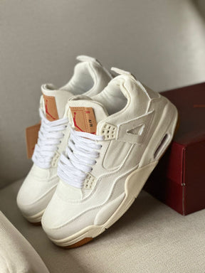 Levi's x Nike Air Jordan 4 Retro "White Denim"