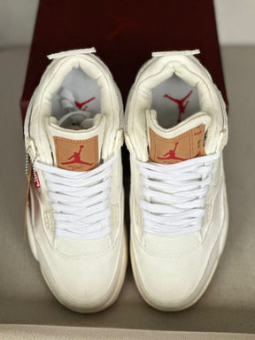 Levi's x Nike Air Jordan 4 Retro "White Denim"