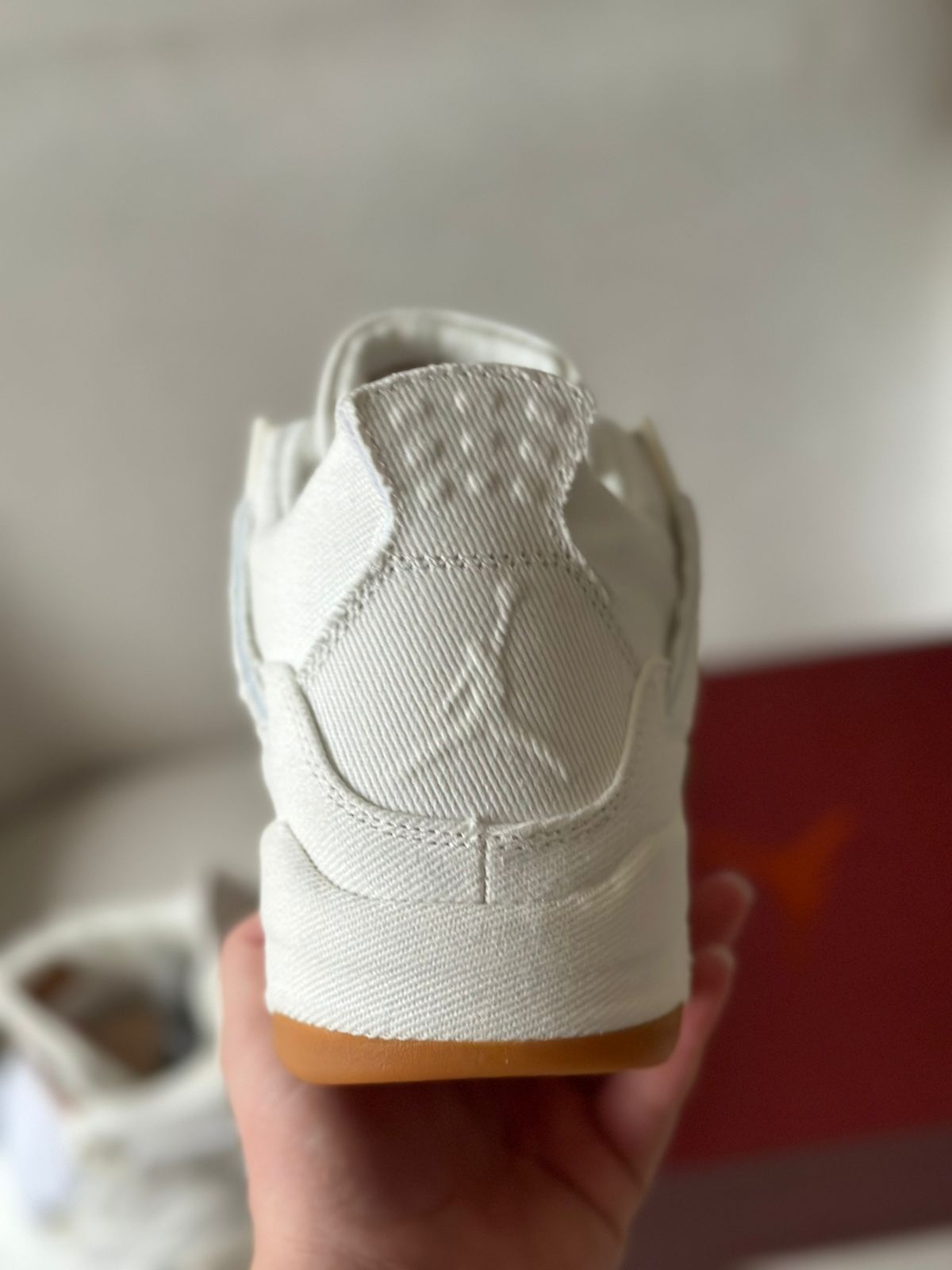 Levi's x Nike Air Jordan 4 Retro "White Denim"