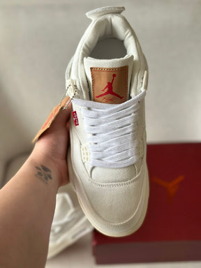 Levi's x Nike Air Jordan 4 Retro "White Denim"