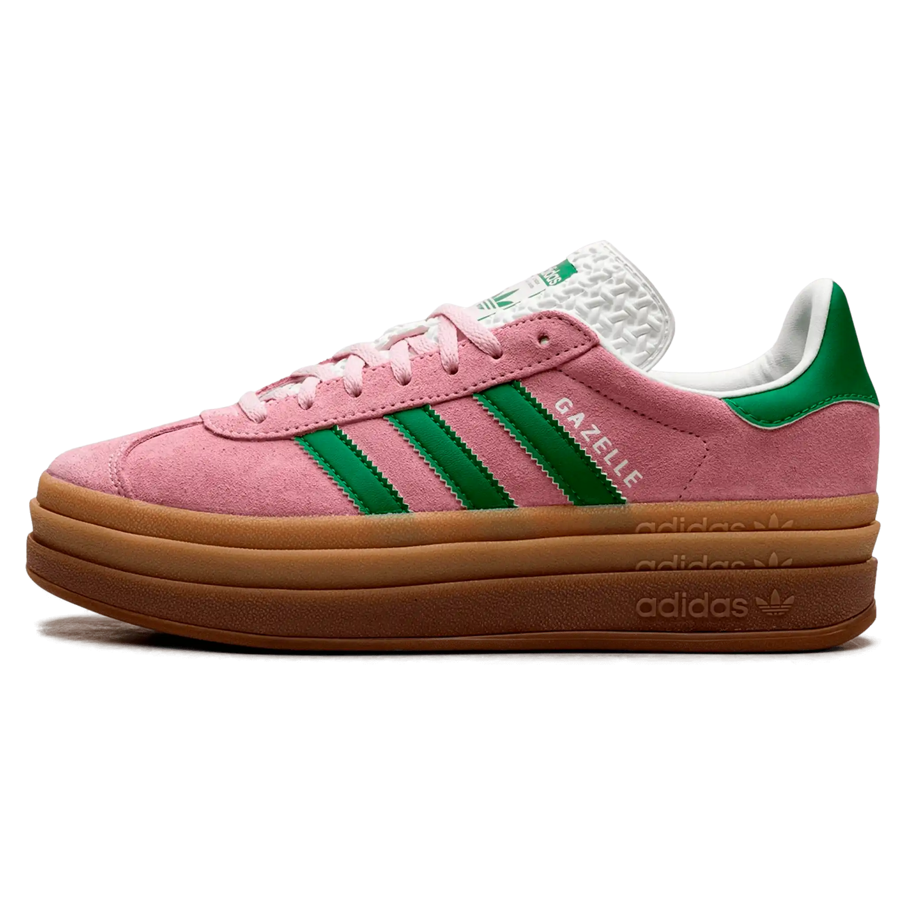 Tênis Adidas Gazelle Bold Feminino "True Pink" Rosa