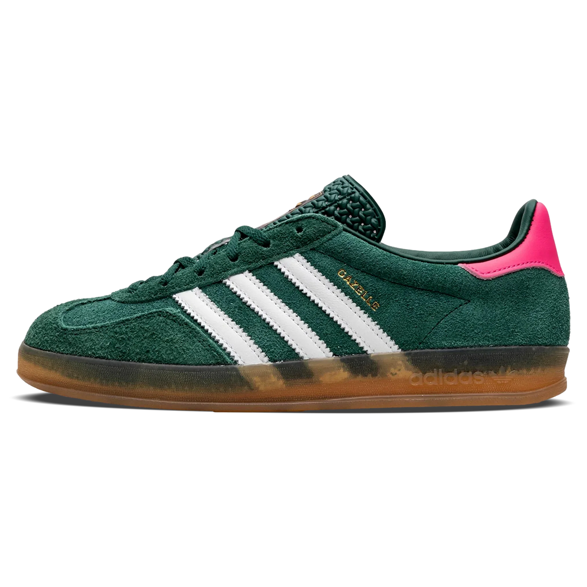 Tênis Adidas Gazelle Indoor Feminino "Collegiate Green" Verde