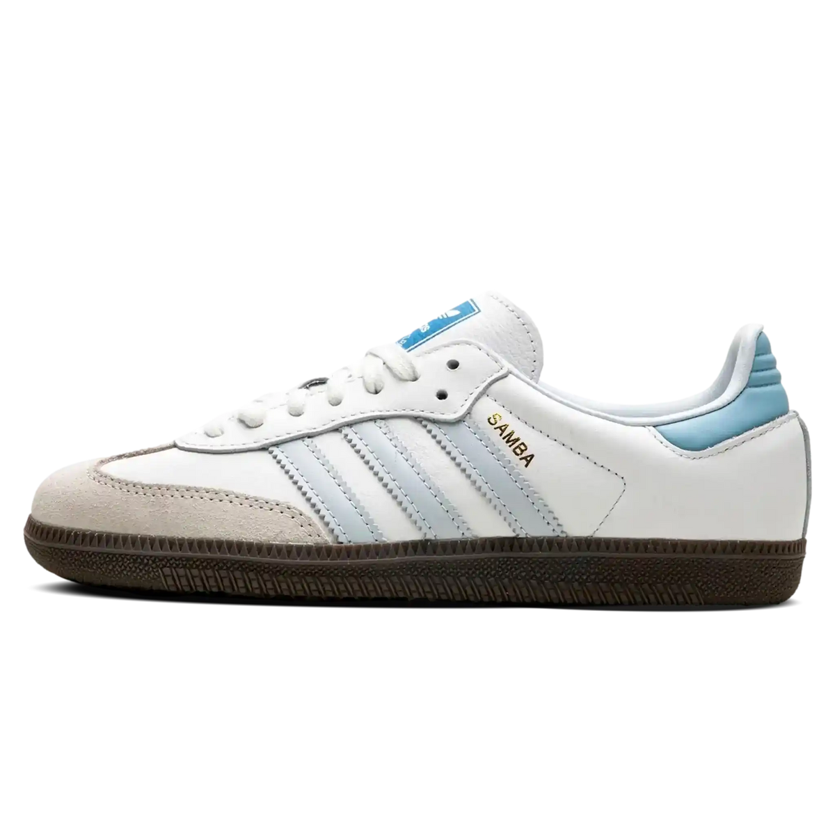 Tênis Adidas Samba OG Feminino "Halo Blue" Azul