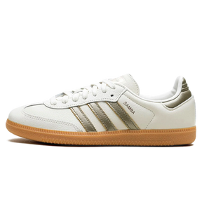 Tênis Adidas Samba OG Feminino "Cyber Mettalic" Branco