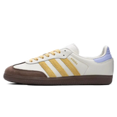 Tênis Adidas Samba OG Feminino "Oat Violet Tone" Amarelo / Marrom
