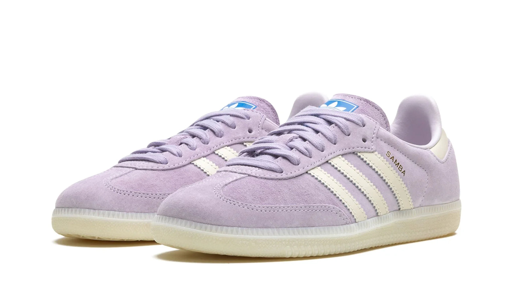 Tênis Adidas Samba OG Feminino "Silver Dawn" Roxo