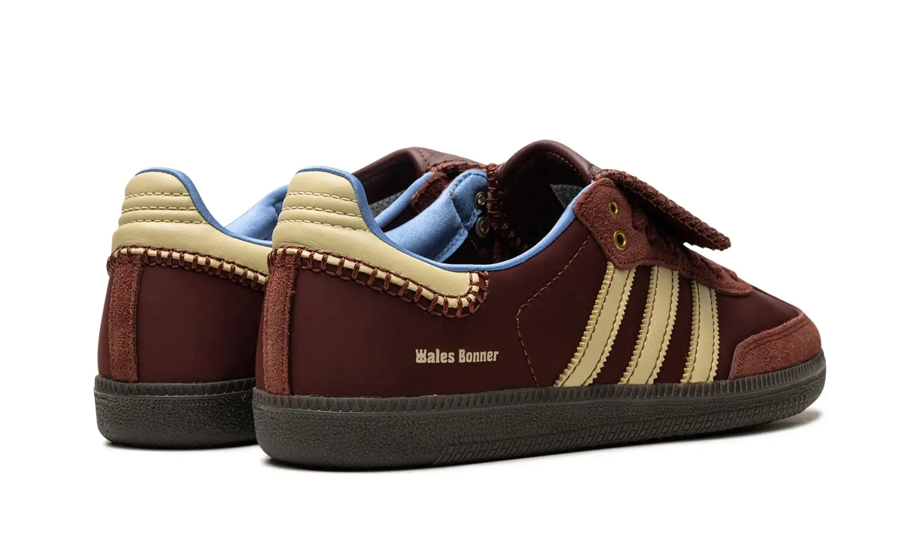 Tênis Adidas Samba x Wales Bonner Nylon "Fox Brown" Bordô