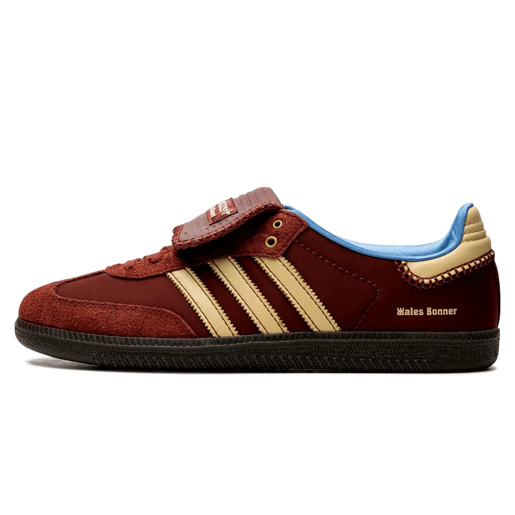 Tênis Adidas Samba x Wales Bonner Nylon "Fox Brown" Bordô