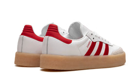 Tênis Adidas Sambae Feminino "Scarlet Red" Branco / Vermelho