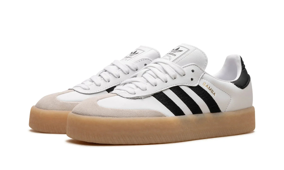 Tênis Adidas Sambae Feminino "White Black" Branco / Preto