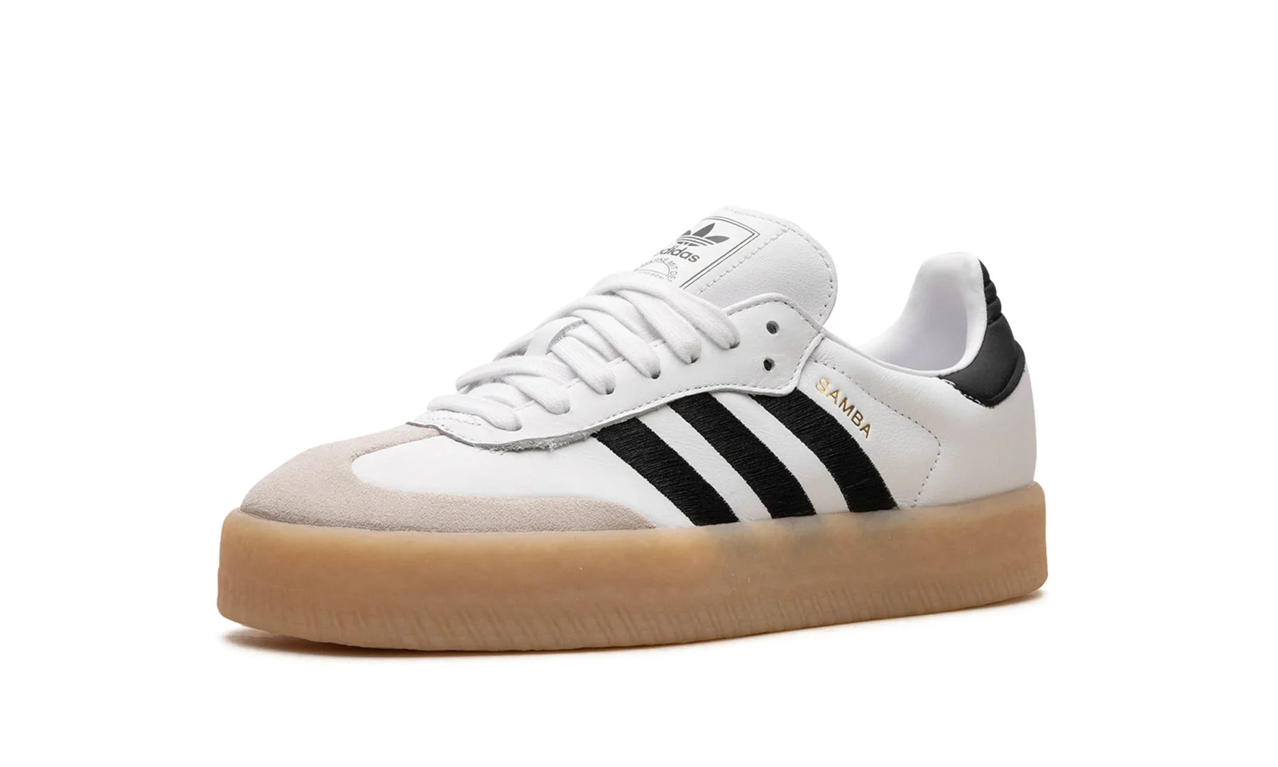 Tênis Adidas Sambae Feminino "White Black" Branco / Preto