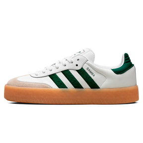 Tênis Adidas Sambae Feminino "White Green" Branco / Verde