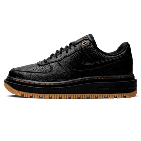 Tênis Air Force 1 Luxe Masculino "Black Gum" Preto