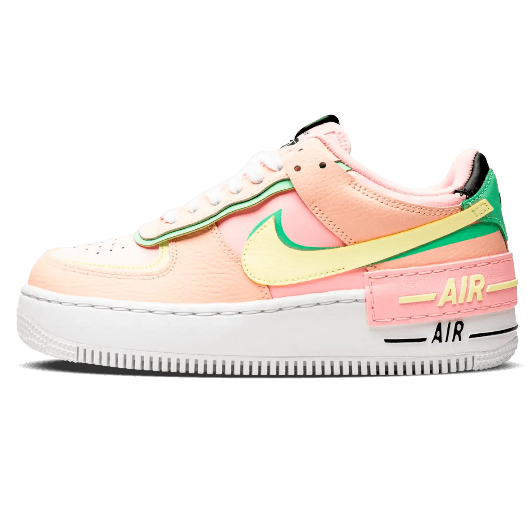 Tênis Air Force 1 Shadow Feminino "Arctic Punch" Rosa