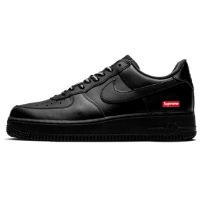 Tênis Air Force 1  x Supreme "Black" Preto