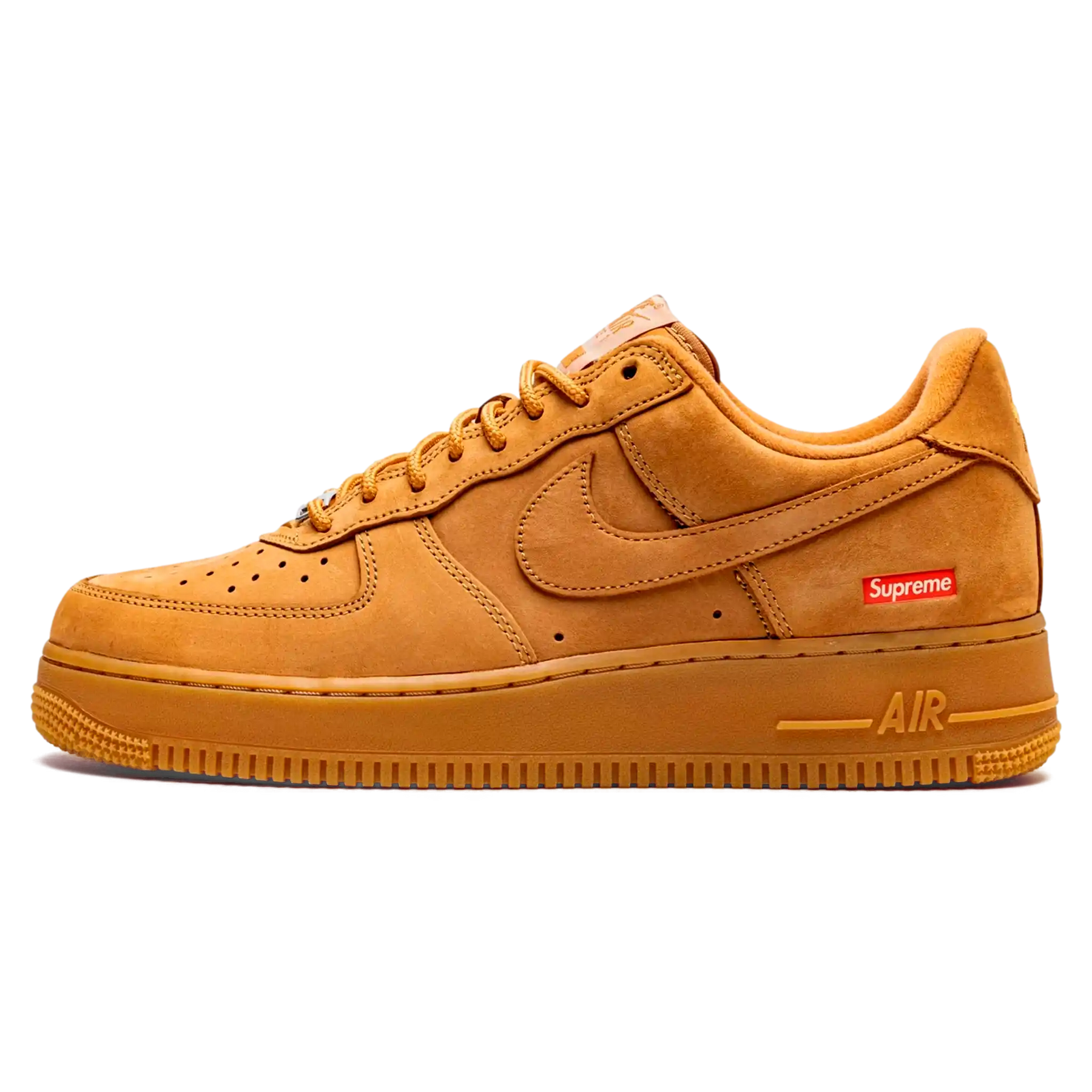 Tênis Air Force 1 x Supreme "Wheat" Marrom