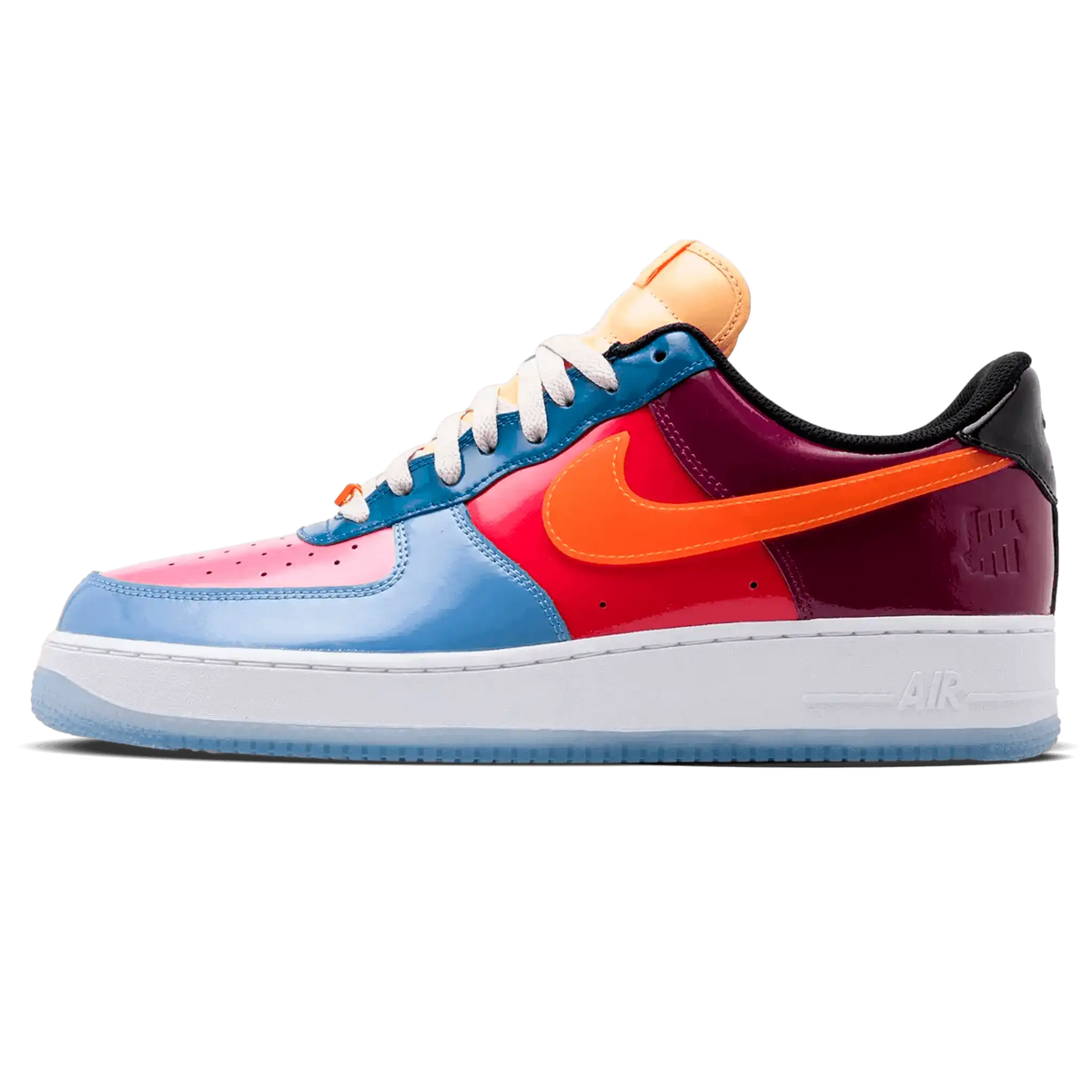 Tênis Air Force 1 x Undefeated "Multicolor" Colorido