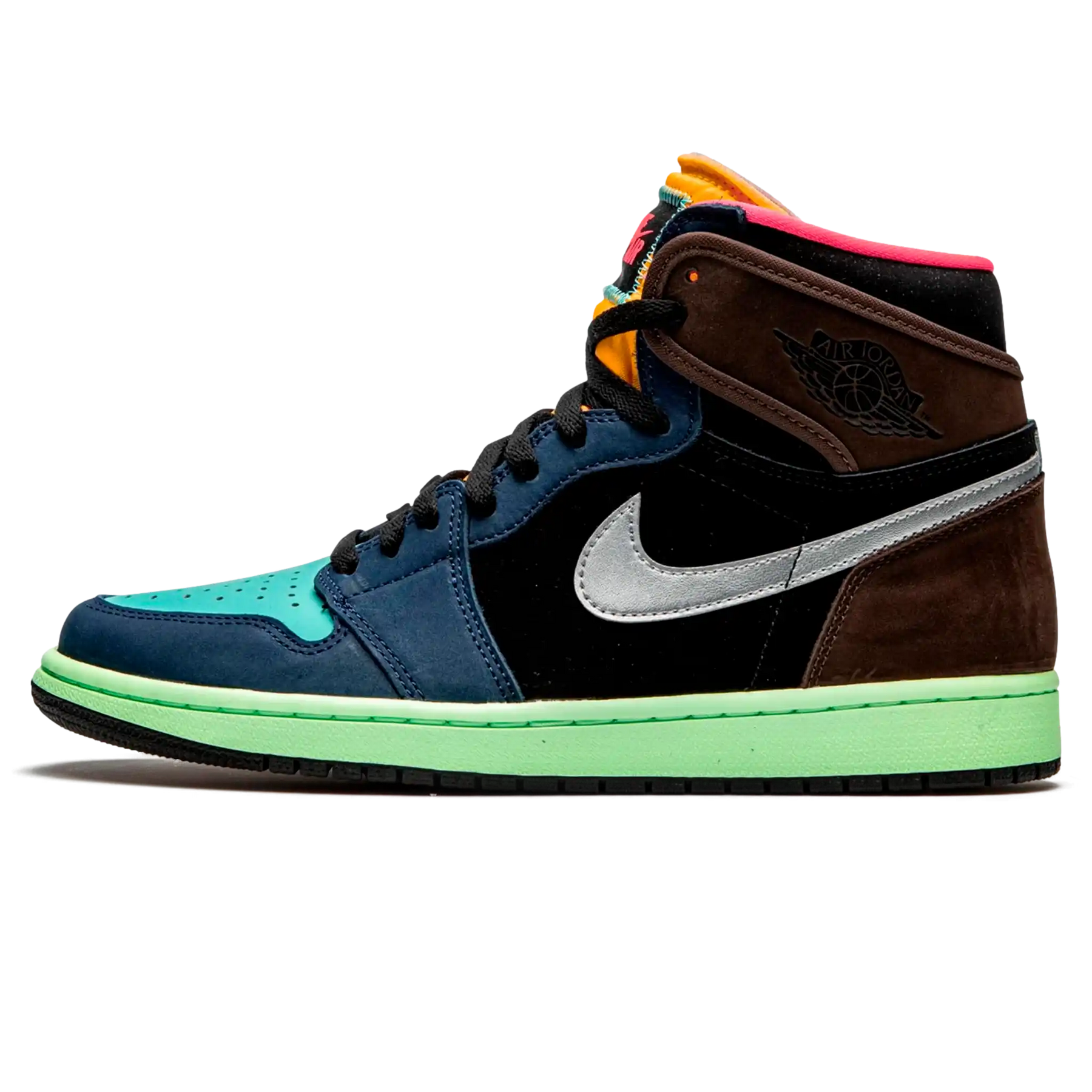 Tênis Air Jordan 1 High "Bio Hack" Colorido