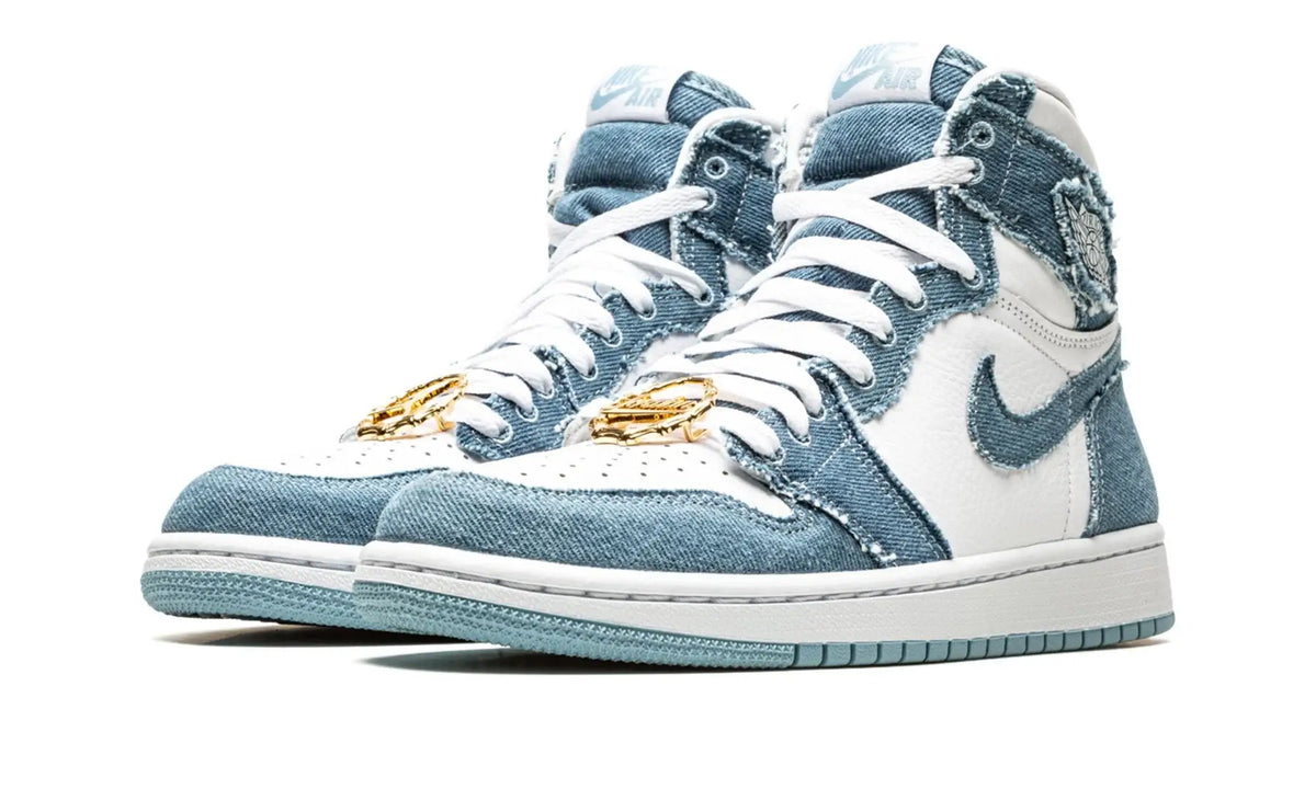 Tênis Air Jordan 1 High Feminino "Denim" Azul