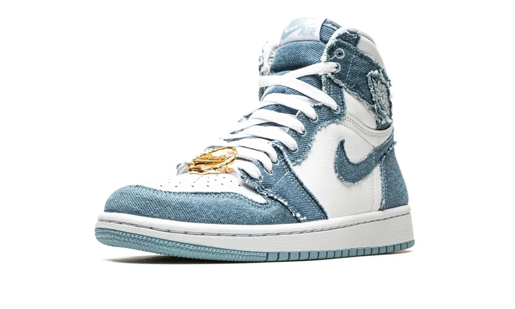 Tênis Air Jordan 1 High Feminino "Denim" Azul