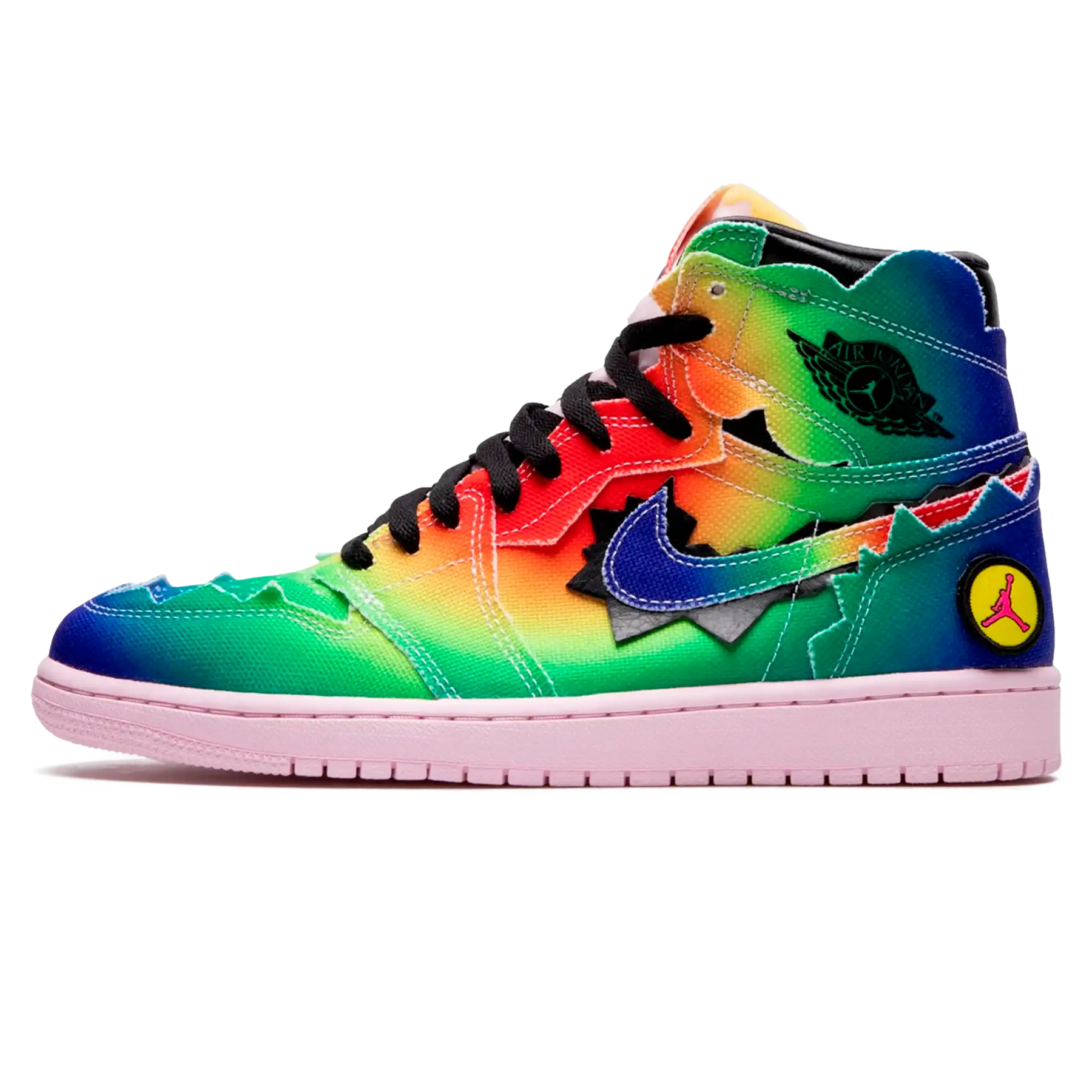 Tênis Air Jordan 1 High "J. Balvin" Colorido