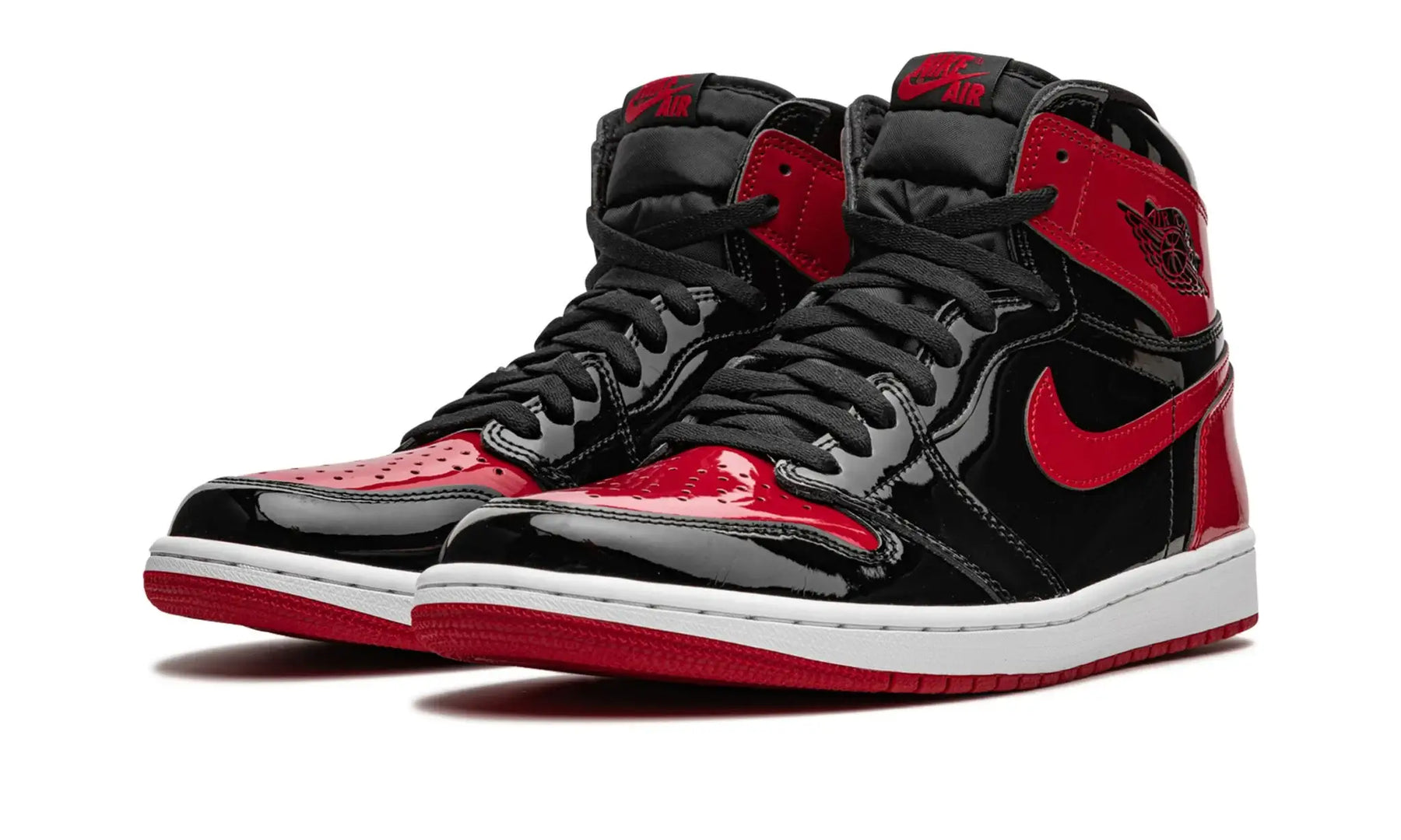 Tênis Air Jordan 1 High "Patent Bred" Vermelho / Preto