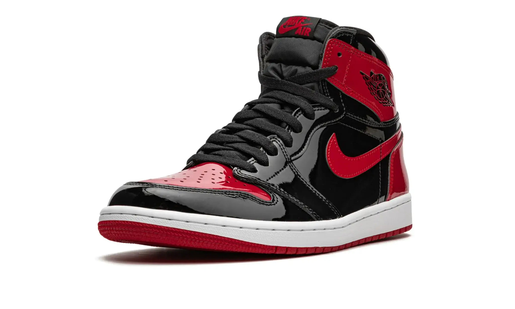 Tênis Air Jordan 1 High "Patent Bred" Vermelho / Preto