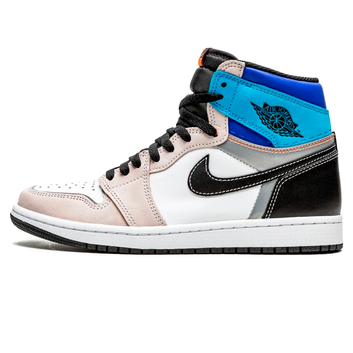 Tênis Air Jordan 1 High "Prototype" Cinza / Azul