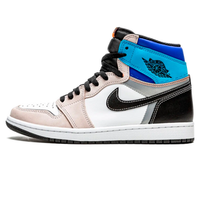 Tênis Air Jordan 1 High "Prototype" Cinza / Azul