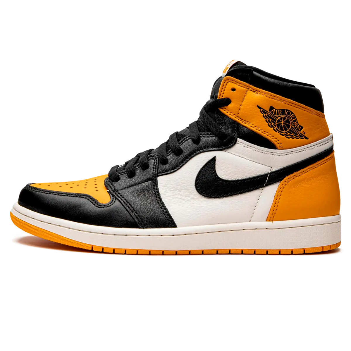 Tênis Air Jordan 1 High "Taxi Yellow" Amarelo / Preto