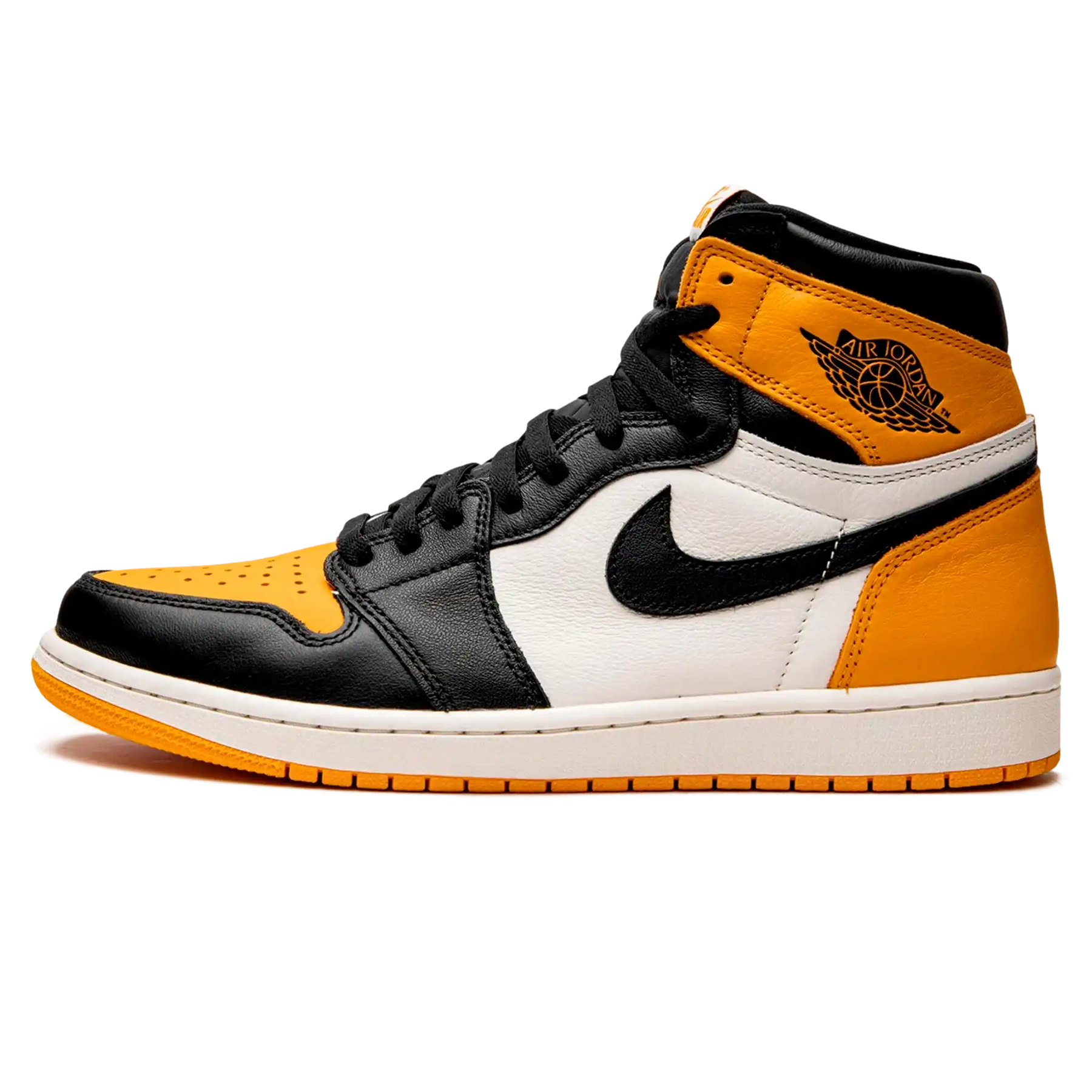 Tênis Air Jordan 1 High "Taxi Yellow" Amarelo / Preto