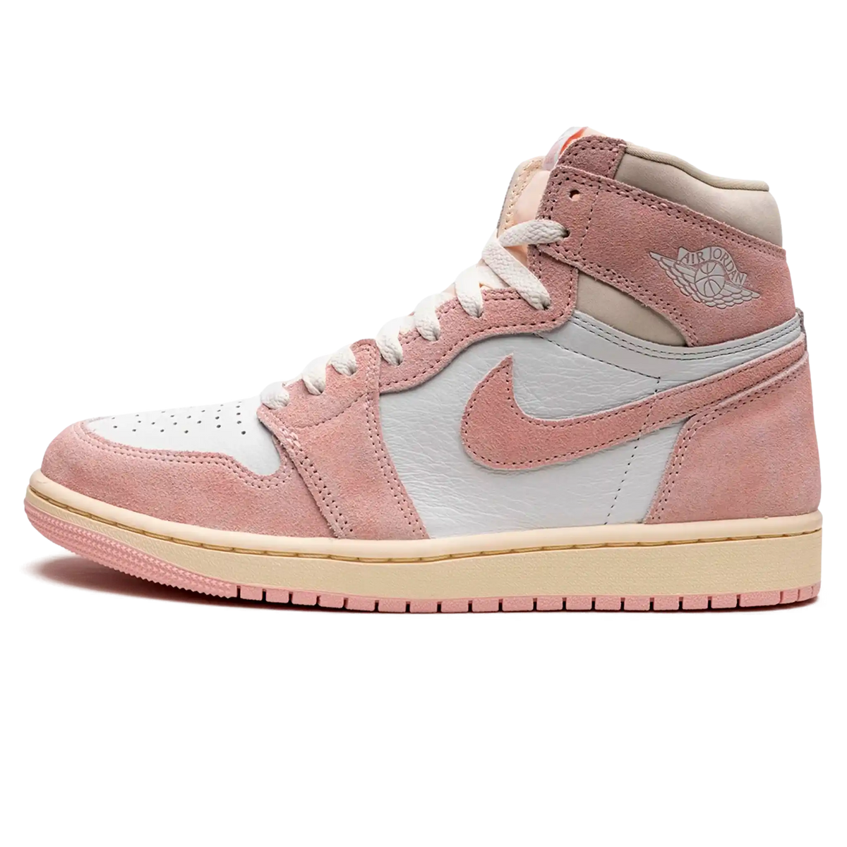 Tênis Air Jordan 1 High Feminino "Washed Pink" Rosa