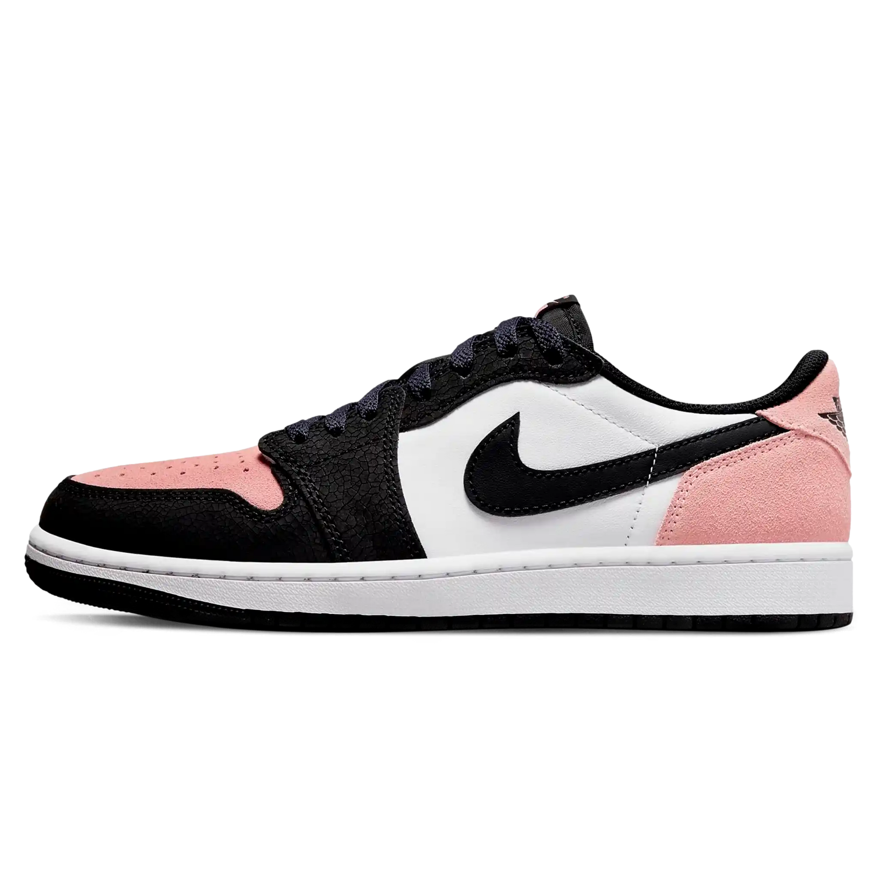 Tênis Air jordan 1 Low "Bleached Coral" Rosa