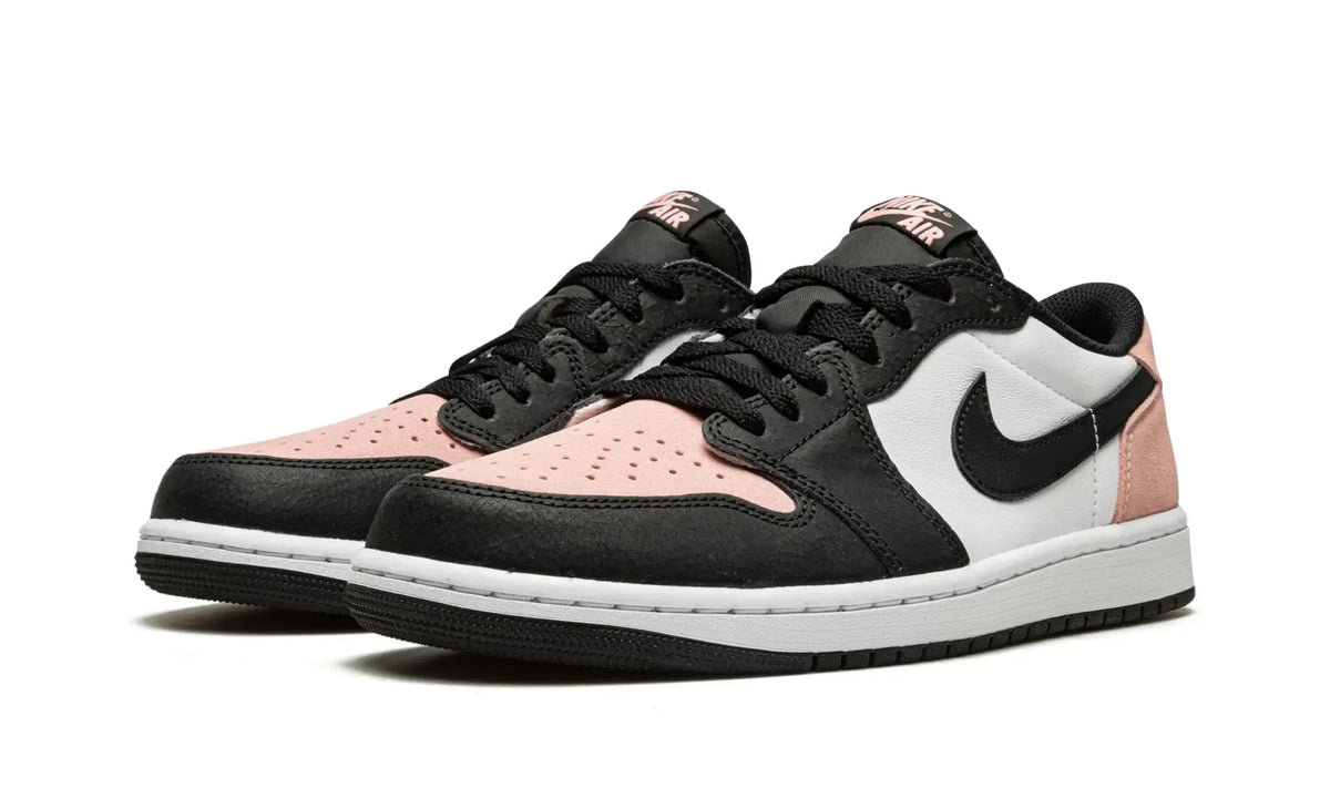 Tênis Air jordan 1 Low "Bleached Coral" Rosa