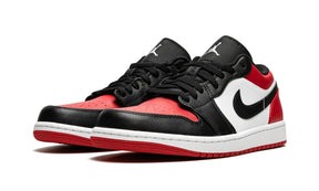 Tênis Air jordan 1 Low "Bred" Preto / Vermelho