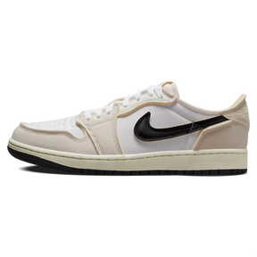 Tênis Air Jordan 1 Low Masculino "Coconut Milk" Branco